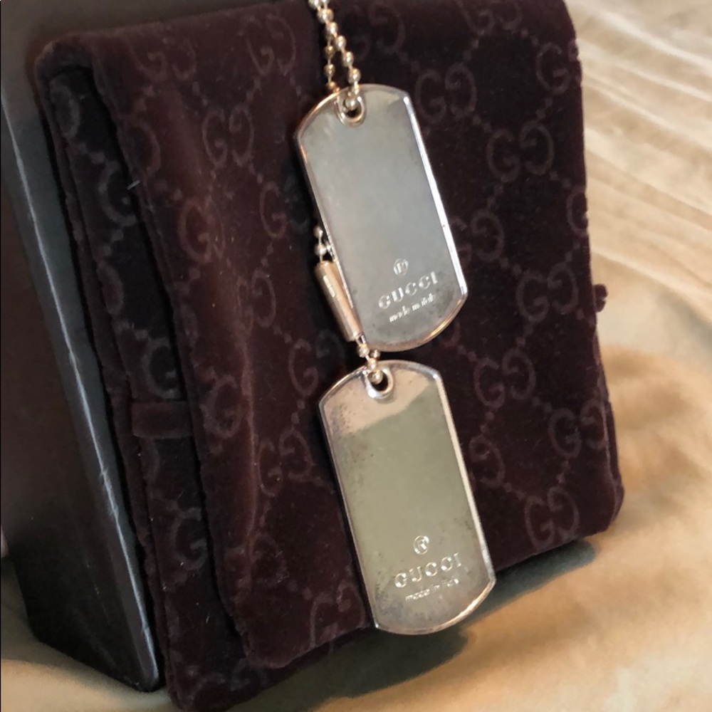 Gucci Dog Tags